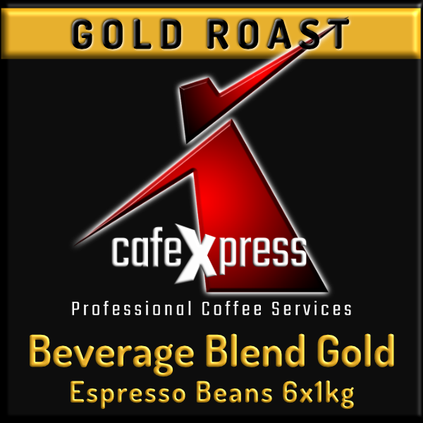 Beverage Blend GOLD ROAST Coffee Beans (6x1kg)